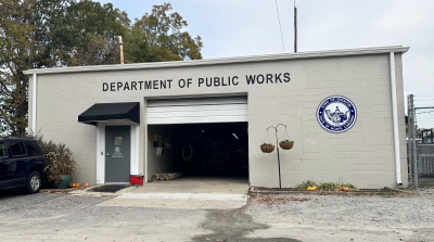 Public Works exterior with logo