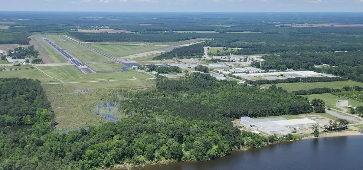 An aerial photo of Northeastern Regional Airport